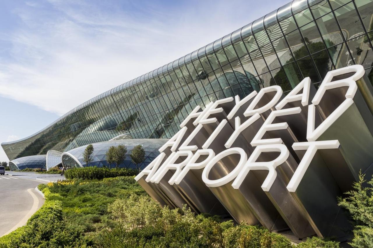 Pilot City Hotel Baku Bagian luar foto